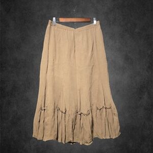 Vintage brown Boho Skirt